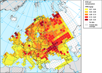 HCB background soil concentrations