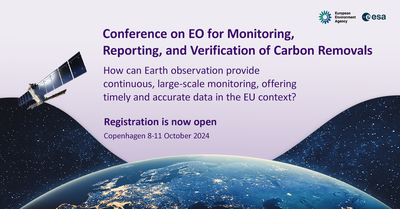 Earth observation for monitoring, reporting, and verification of carbon removals