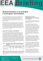 EEA Briefing 2/2004 - Subvenciones a la energía y energías renovables