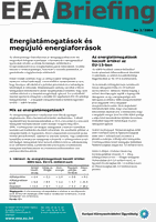 EEA Briefing 2/2004 - Energiatámogatások és megújuló energiaforrások