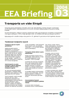 EEA Briefing 3/2004 - Transports un vide Eiropā