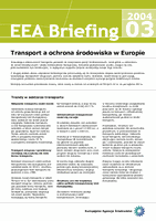 EEA Briefing 3/2004 - Transport a ochrona środowiska w Europie