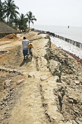 Taludes na ilha Sagar