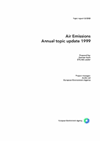 Air Emissions - Annual topic update 1999