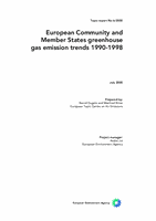 European Community and Member States greenhouse gas emission trends 1990-1998