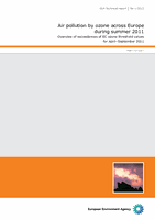 Air pollution by ozone across Europe during summer 2011
