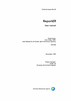 ReportER - User manual