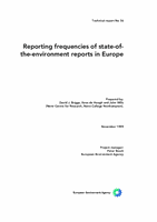 Reporting frequencies of state-of-the-environment reports in Europe