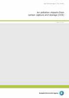 Air pollution impacts from carbon capture and storage (CCS)