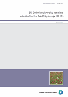 EU 2010 biodiversity baseline — adapted to the MAES typology (2015)