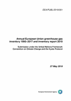 Annual European Union greenhouse gas inventory 1990–2017 and inventory report 2019