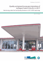 Quality and greenhouse gas intensities of transport fuels in the EU in 2017