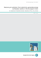 Reducing air pollution from electricity-generating large combustion plants in the European Union