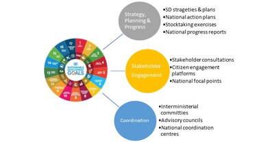 Fig.4 SDG processes in Eionet Countries